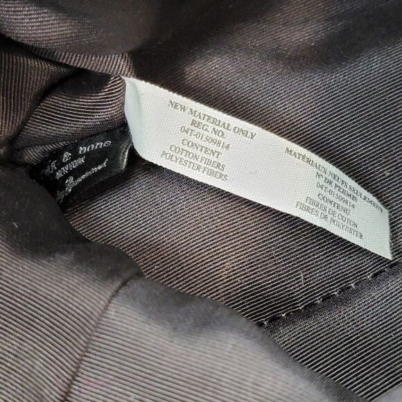 Rag & Bone Women’s Pilot Backpack Camel Brown Black Bag - Picture 9 of 12